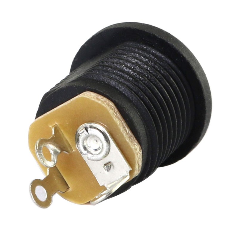 RuiLing 10-Pack 5.5X 2.1mm DC Power Female Jack Panel Mount Connector with Hex Nut 3 Pin DC Electrical Plug Socket Connector - Image 5